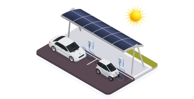 ระบบลานจอดรถโซล่าเซลล์ จากพลังงานแสงอาทิตย์