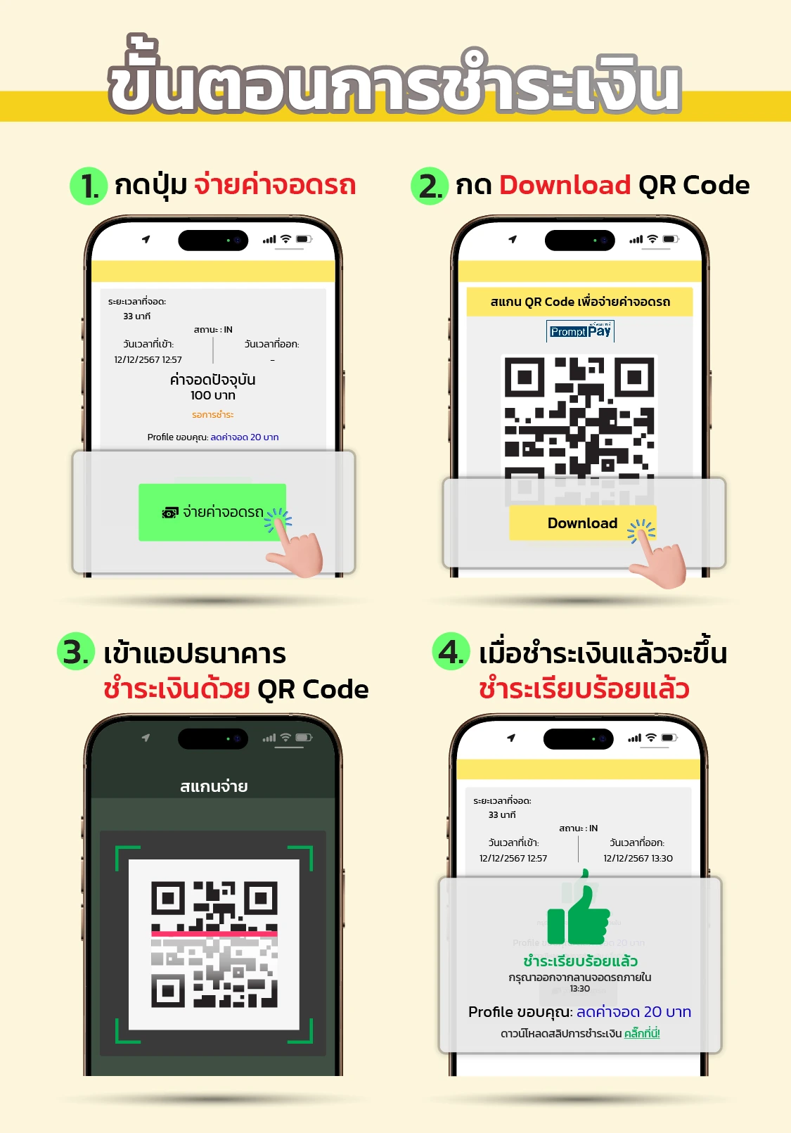 ขั้นตอนการชำระเงิน