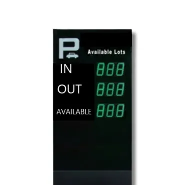 ป้ายแสดงผลระบบนับรถ สำหรับระบบ find my car